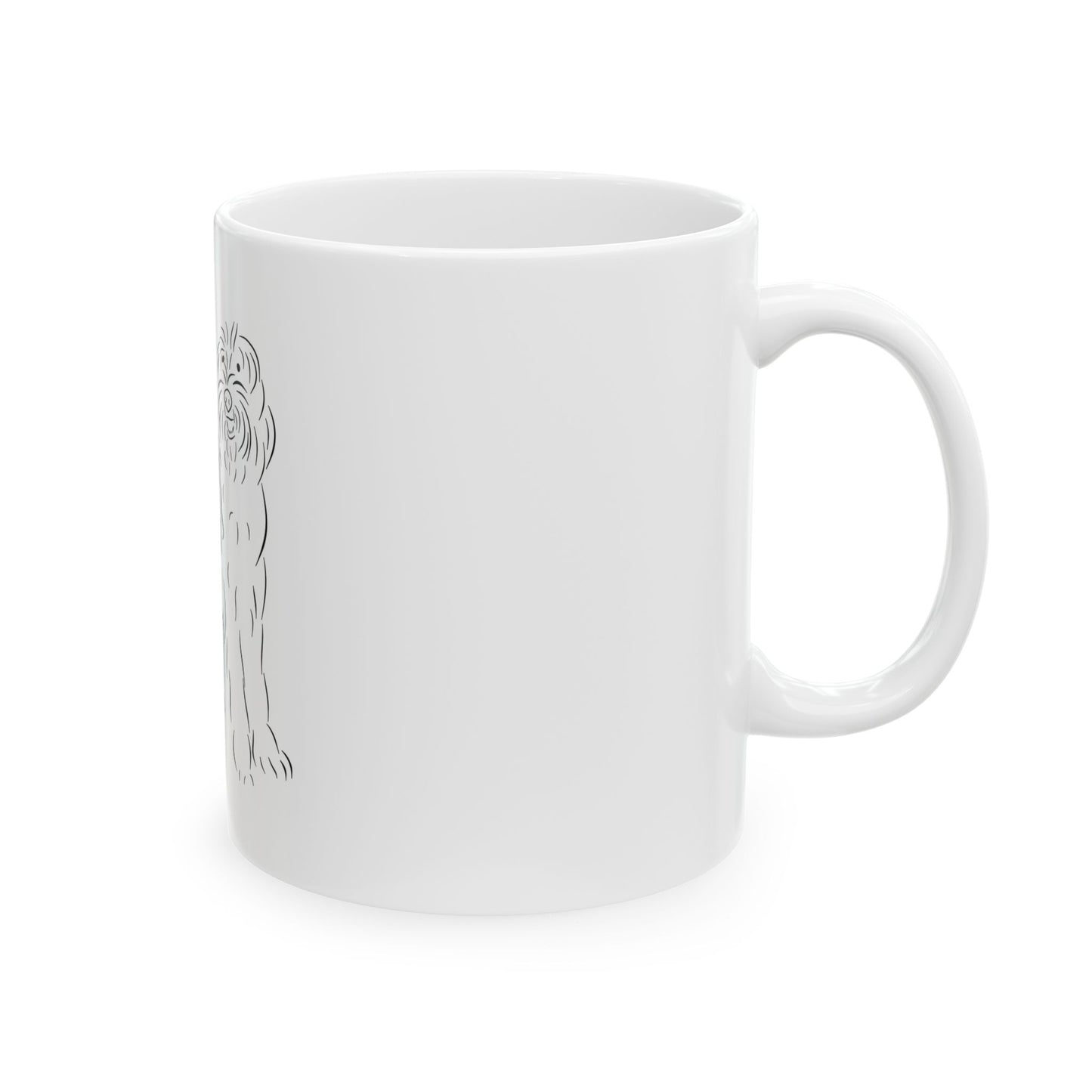 "Doodleholics" Ceramic Coffee Mug 11oz