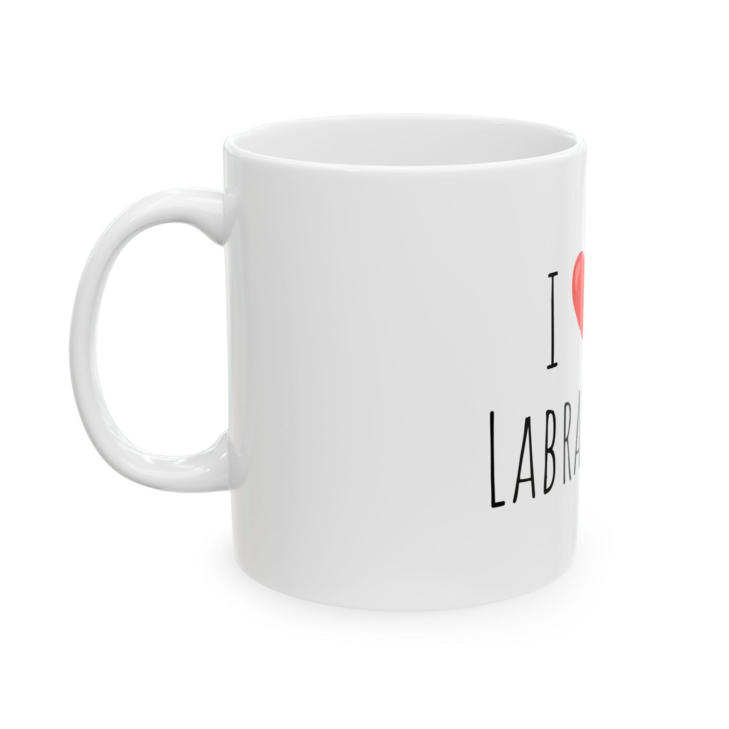 "I love my Labradoodle-" Ceramic Coffee Mug 11oz