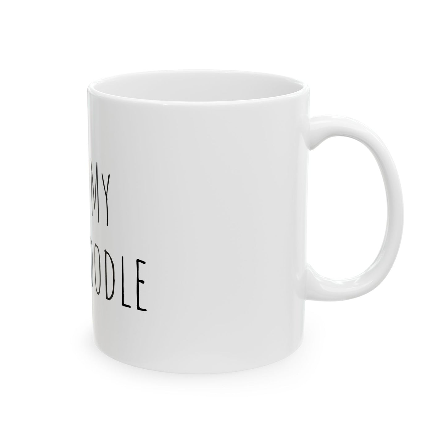 "I love my Labradoodle-" Ceramic Coffee Mug 11oz