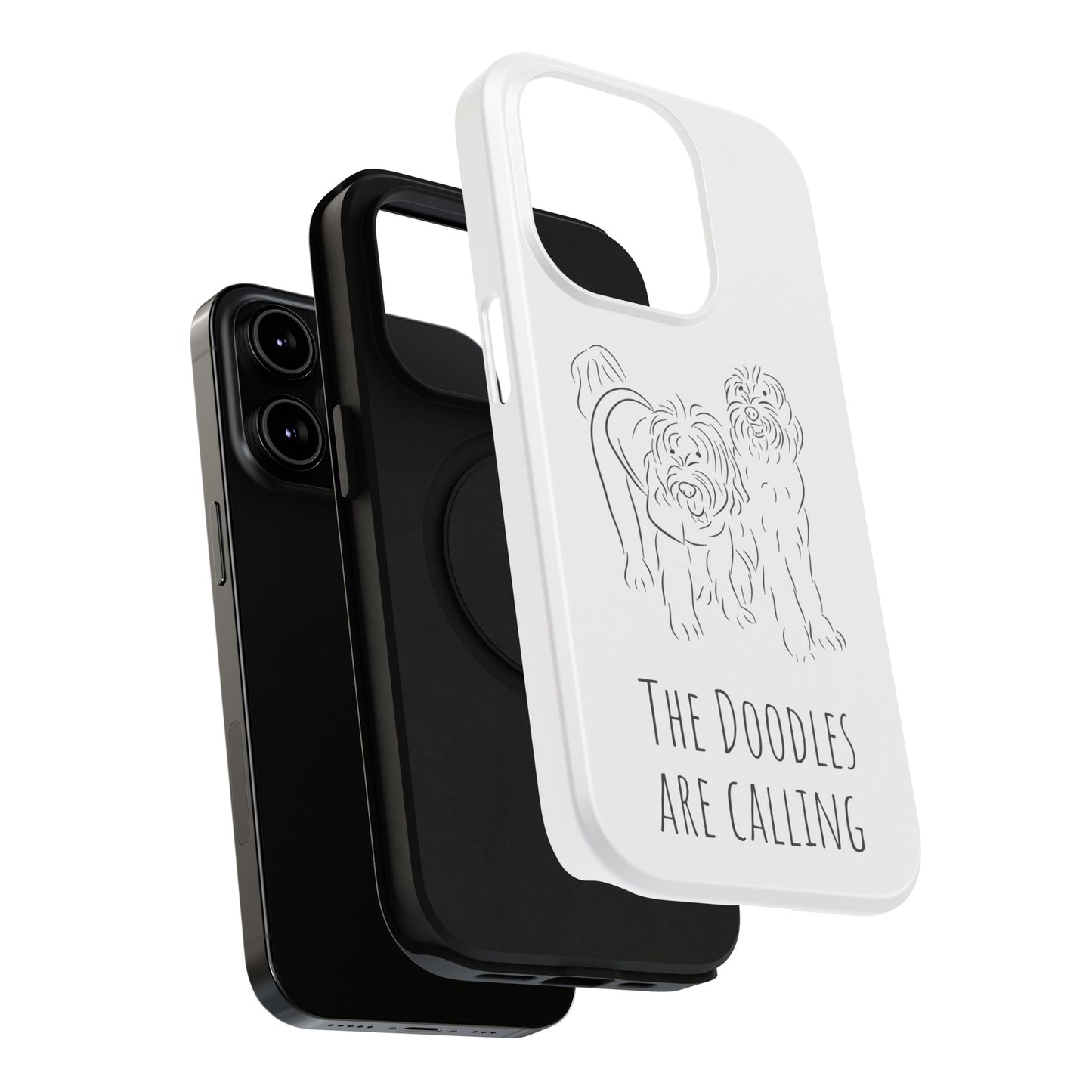 "The Dooodle are calling" Labradoodle Impact-Resistant Cases