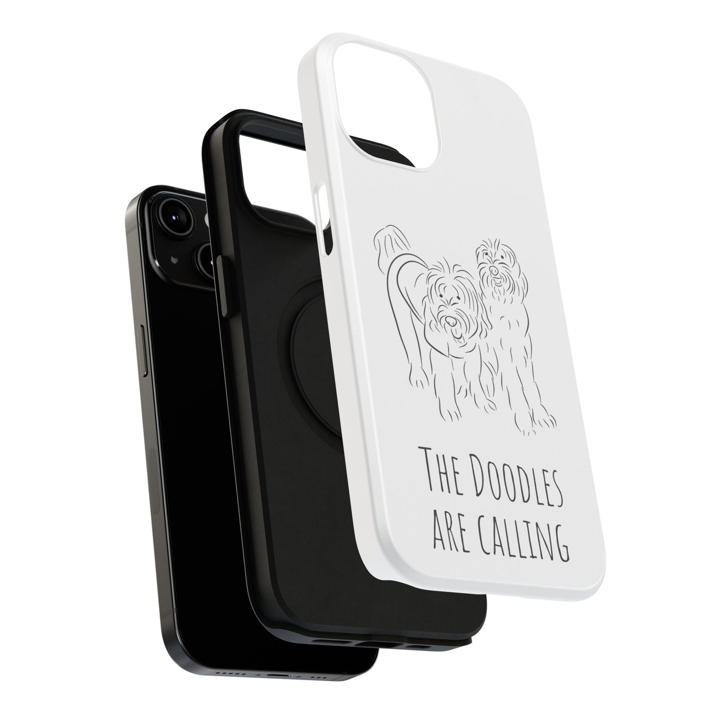 "The Dooodle are calling" Labradoodle Impact-Resistant Cases