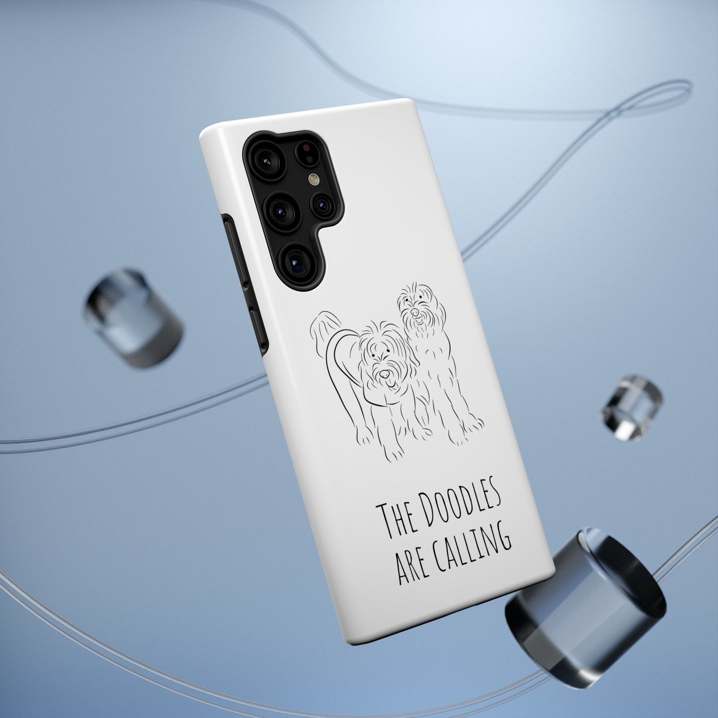 "The Dooodle are calling" Labradoodle Impact-Resistant Cases