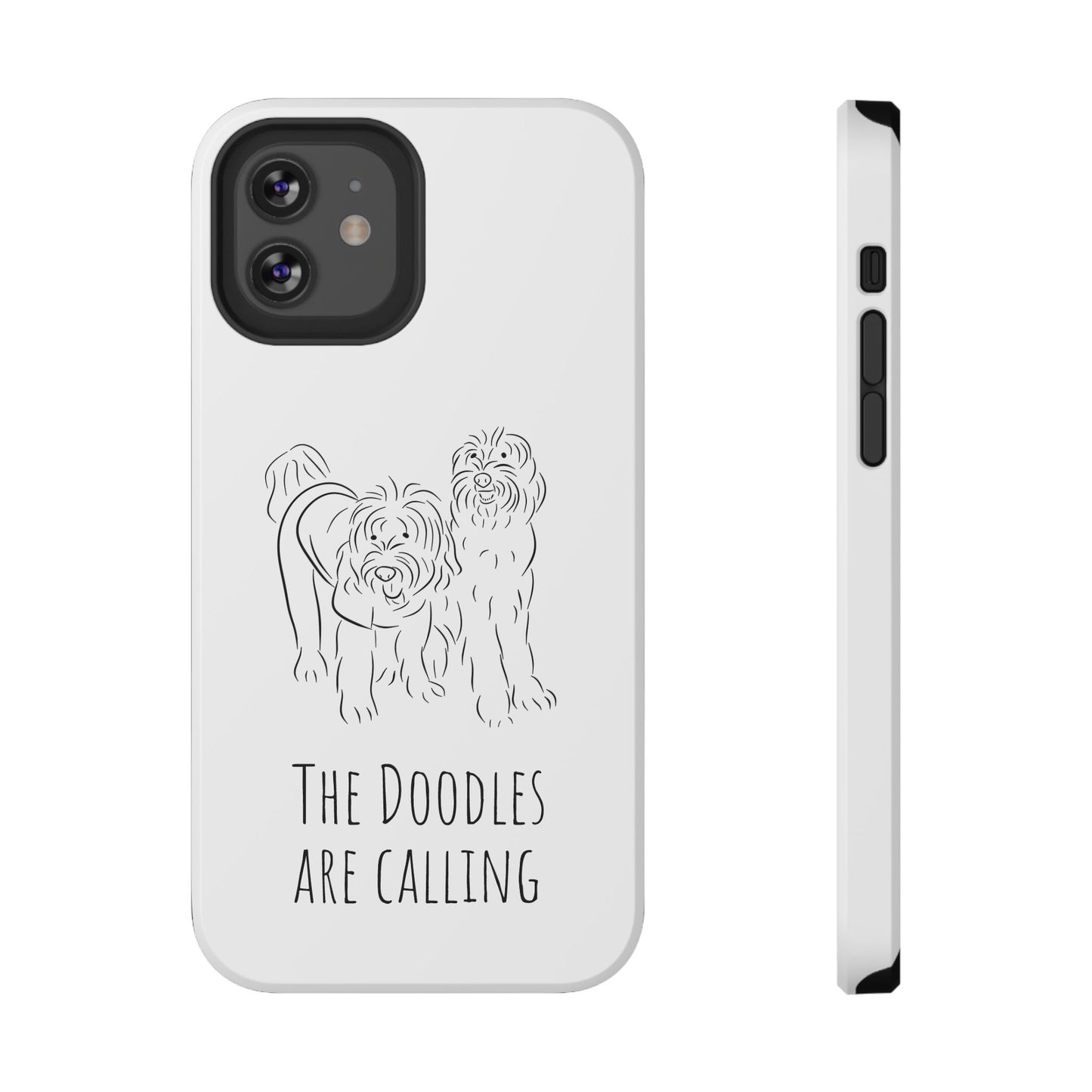 "The Dooodle are calling" Labradoodle Impact-Resistant Cases