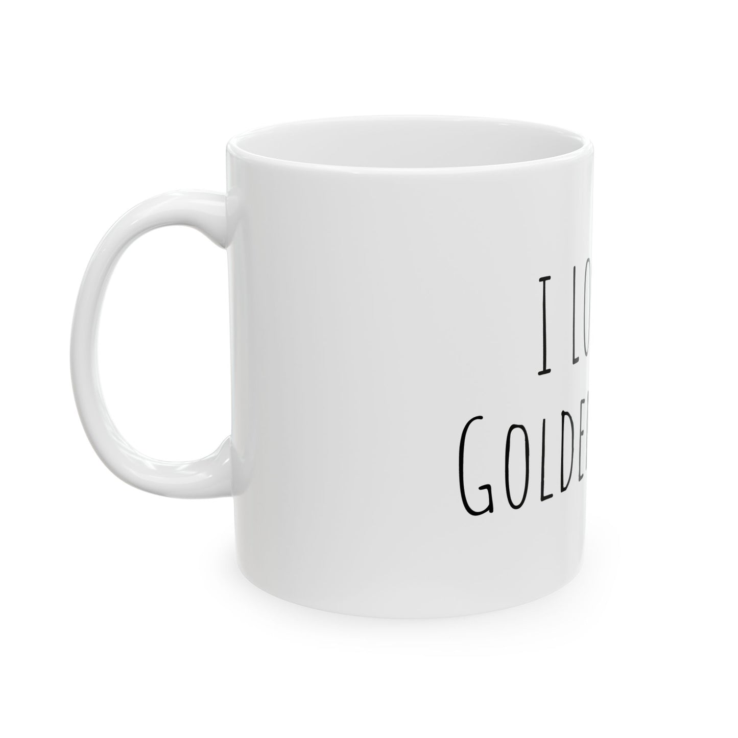 "I love my Goldendoodle" Ceramic Coffee Mug 11oz